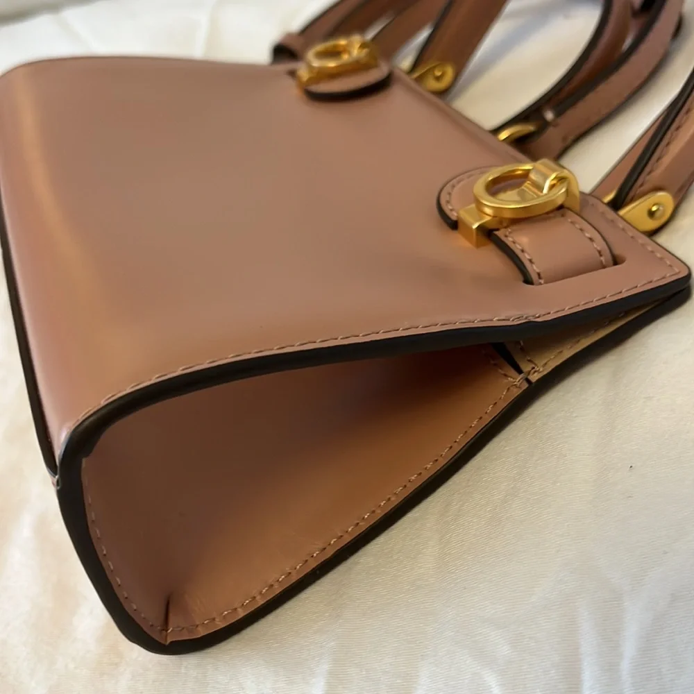 Tory Burch 56912 Lee Radziwill Petite Bag Pink Moon - Picture 6 of 12